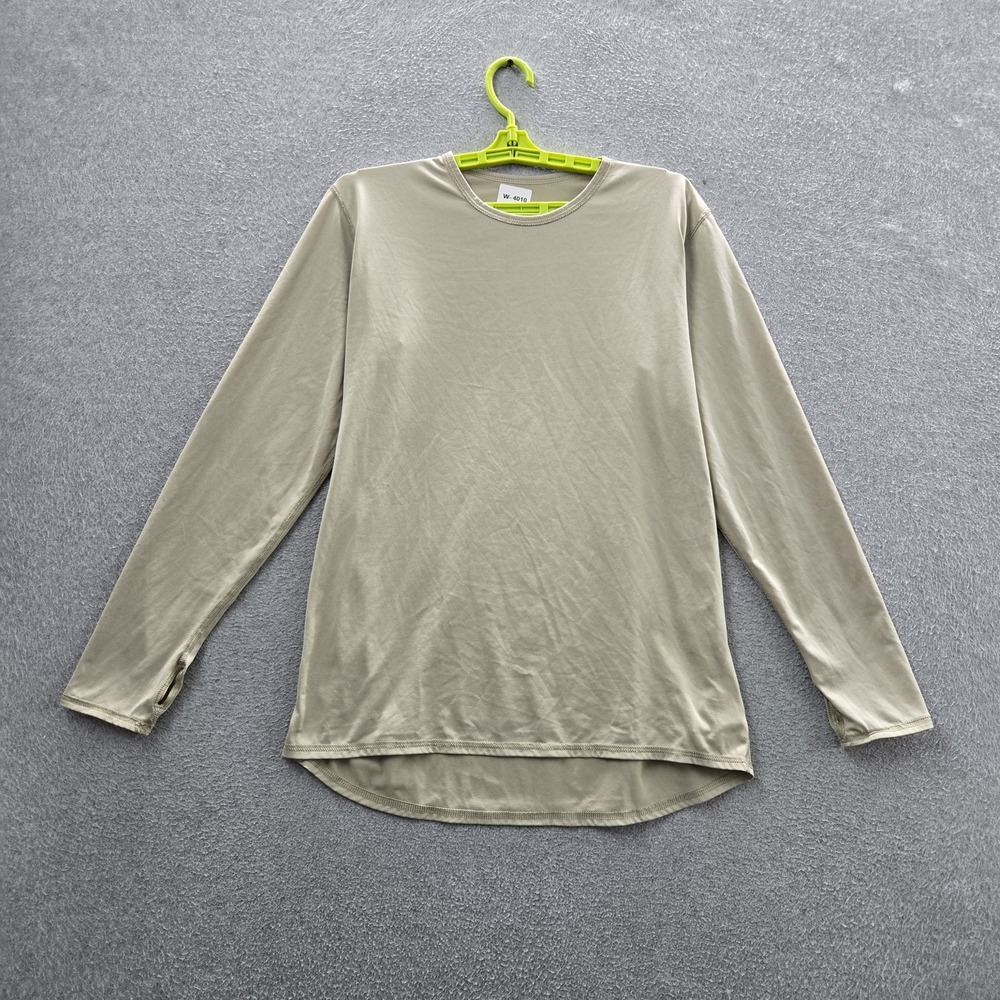 Army Men Shirt M Beige Polartec ECWCS Gen III Long Sleeve